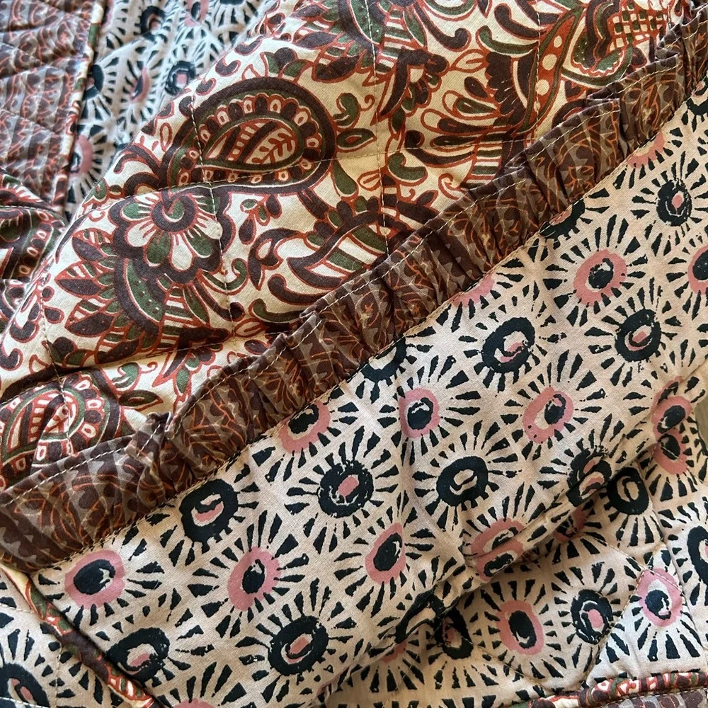 Free People Llani Quilted Cropped Jacket - Picture 3 of 7